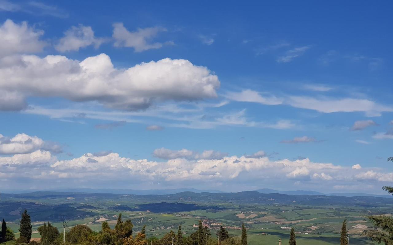 Casa Per L'Osticcio Vista Sulla Val D'Orcia Apartman Montalcino Kültér fotó