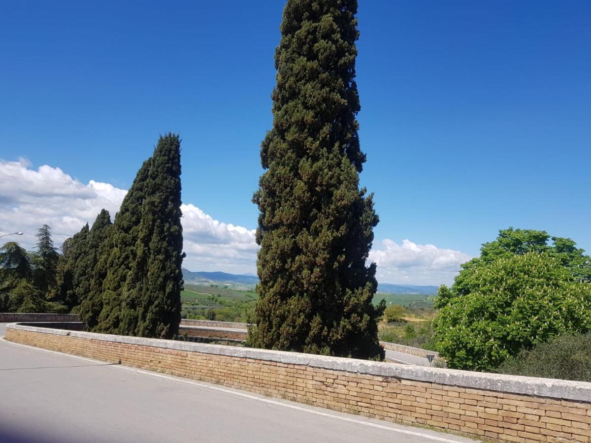 Casa Per L'Osticcio Vista Sulla Val D'Orcia Apartman Montalcino Kültér fotó