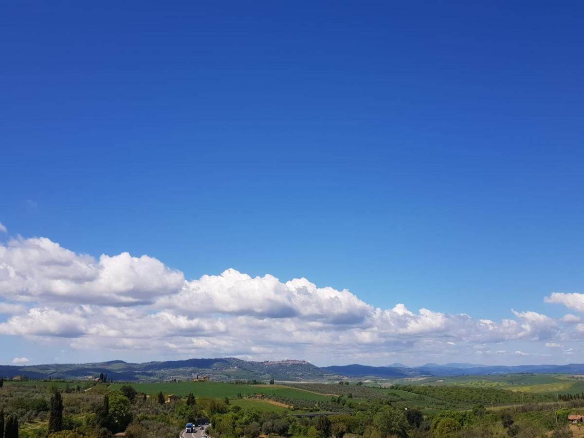 Casa Per L'Osticcio Vista Sulla Val D'Orcia Apartman Montalcino Kültér fotó