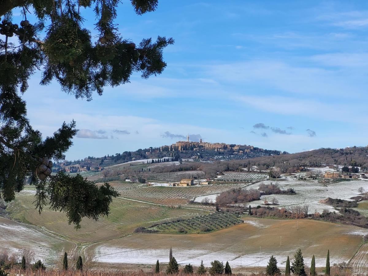 Casa Per L'Osticcio Vista Sulla Val D'Orcia Apartman Montalcino Kültér fotó