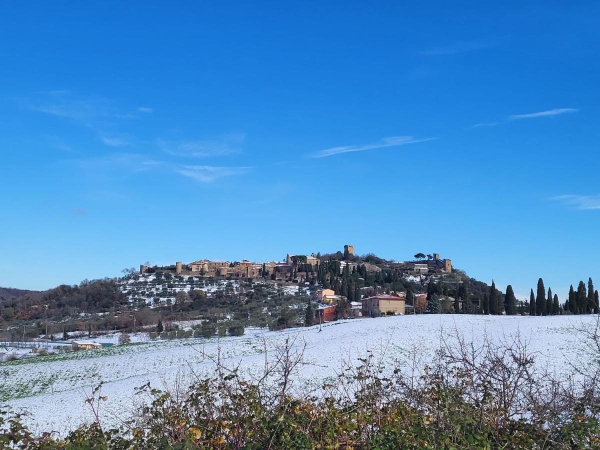 Casa Per L'Osticcio Vista Sulla Val D'Orcia Apartman Montalcino Kültér fotó