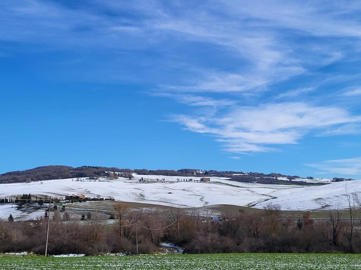 Casa Per L'Osticcio Vista Sulla Val D'Orcia Apartman Montalcino Kültér fotó