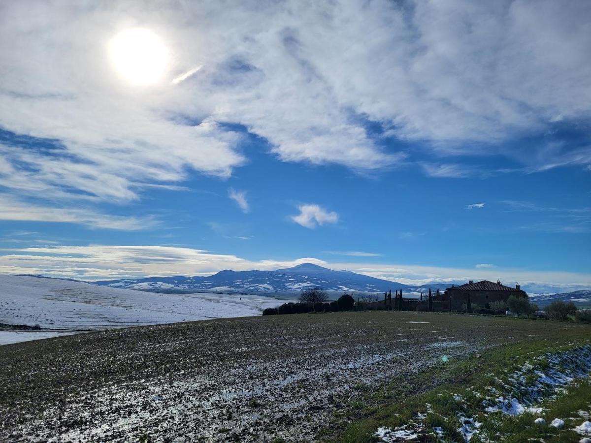 Casa Per L'Osticcio Vista Sulla Val D'Orcia Apartman Montalcino Kültér fotó